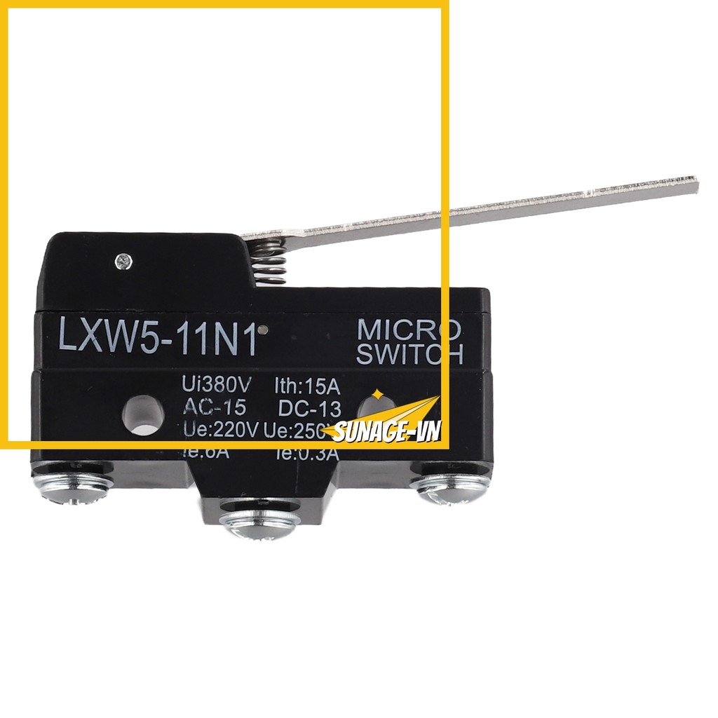 [SUNAGE] LXW5-11N1 3A Công tắc giới hạn đòn bẩy dài SPDT Snap- CNC