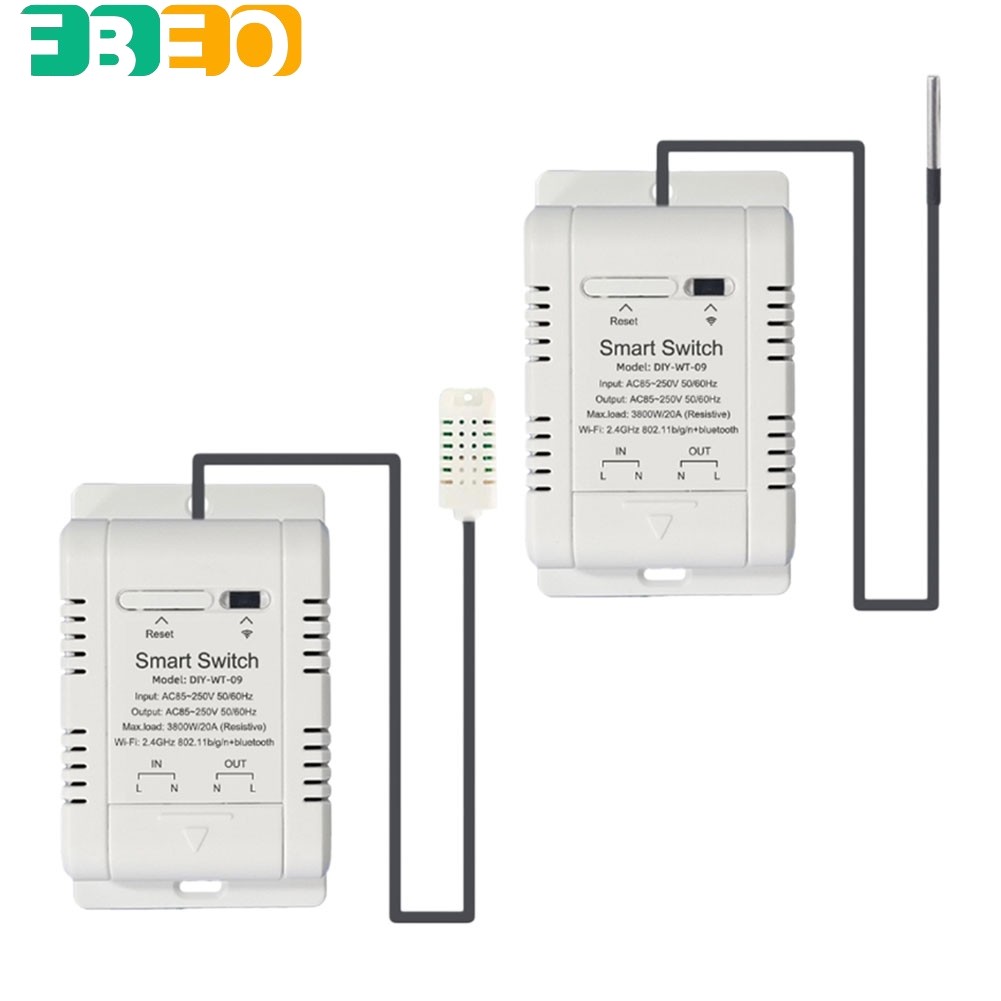 [FEBO] Dành cho độ ẩm nhiệt độ ewelink Công tắc thông minh có thể lên lịch ghi lại cuộc sống gia đìn