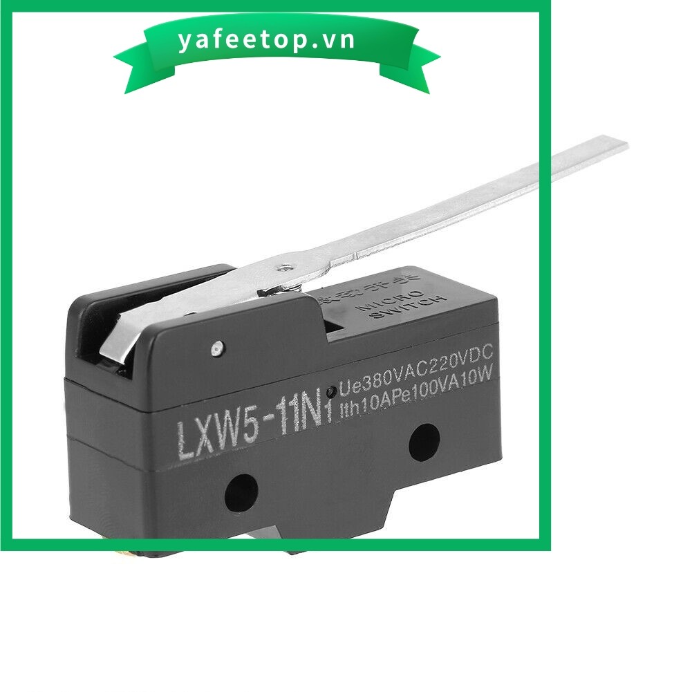 [TOP] LXW5-11N1 3A Micro Limit Switch Tay đòn bẩy dài SPDT Snap-Action CNC
