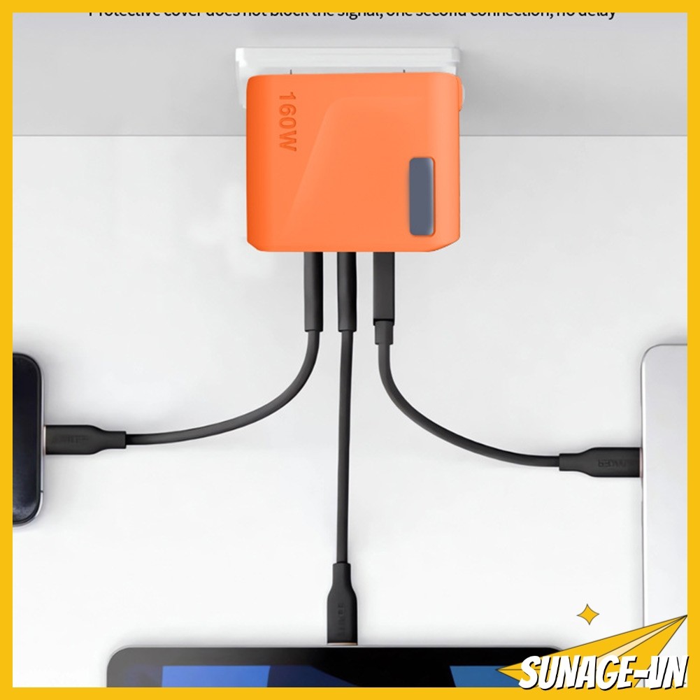 [2026] Ốp Silicon Chống Sốc Cho Anker Prime-Charge (Màn Hình Thông Minh 3 Cổng 160W)