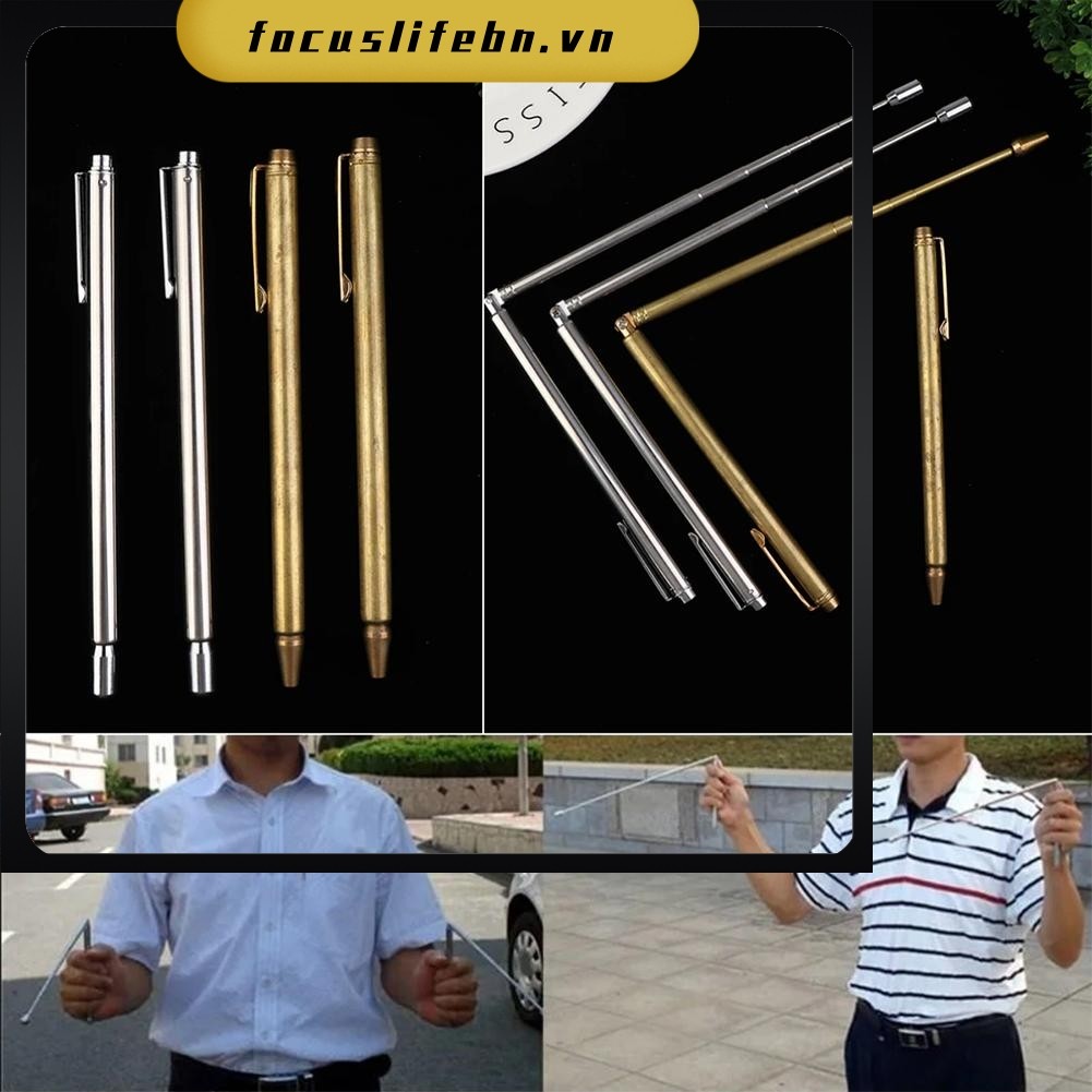 [FOCUSLIFE] Thanh dò kim loại bằng đồng nguyên chất 99,9% Thanh tìm kiếm rồng Dụng cụ tìm kiếm Thanh