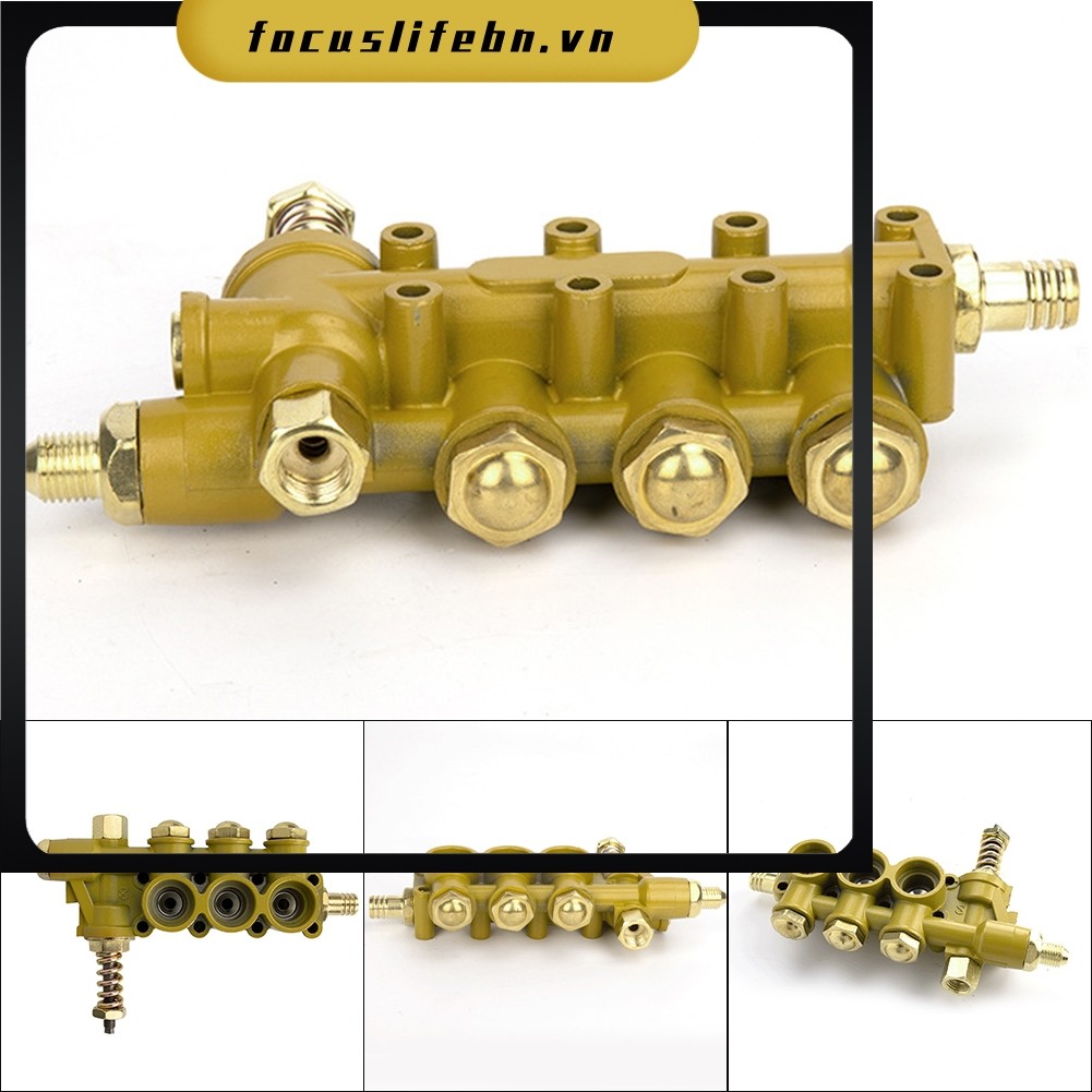 [FOCUSLIFE] Máy làm sạch QL280 Lắp ráp đầu bơm Máy giặt ô tô Khối đầu bơm