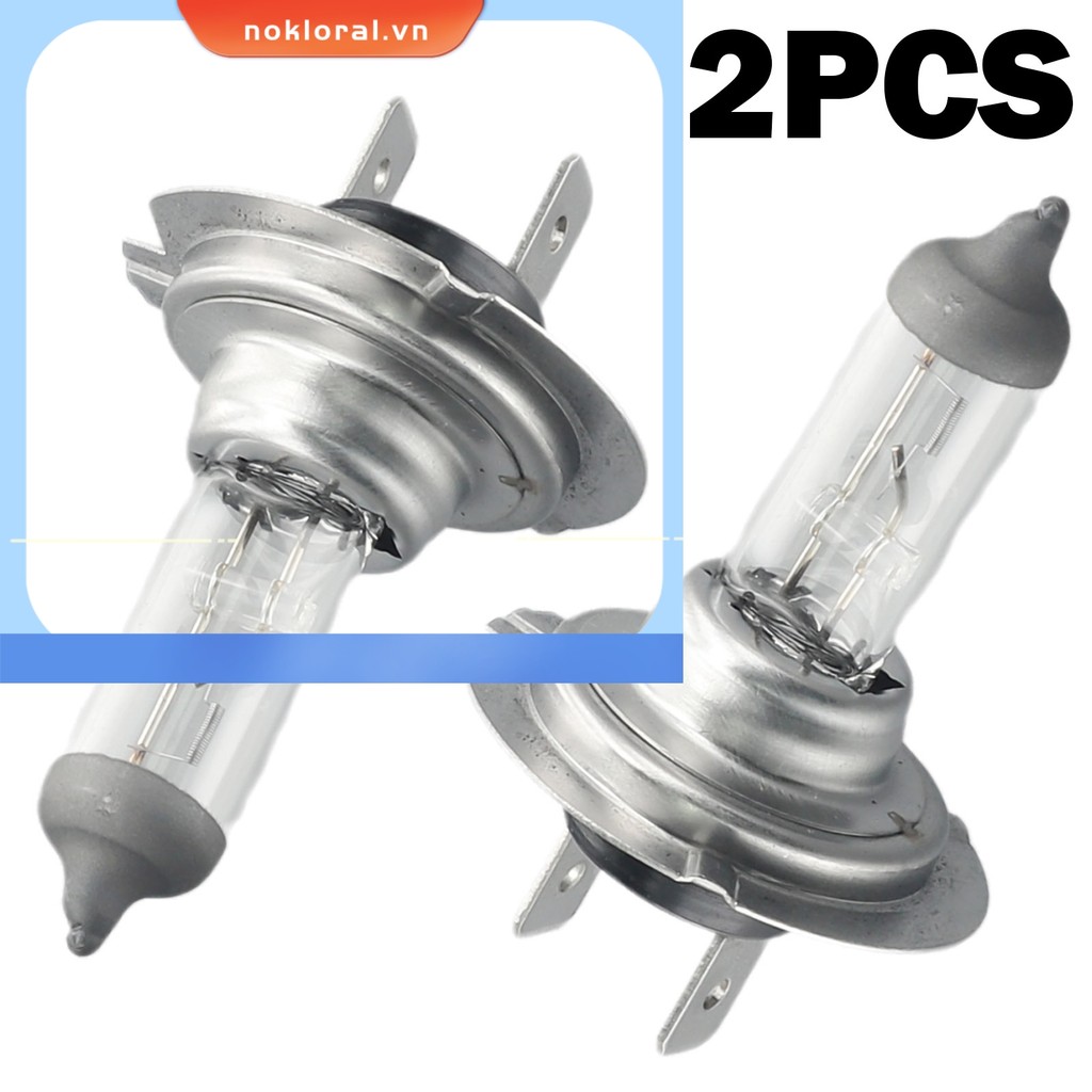 [NKRA] 2 Bộ 12V Xe H7 Xenon Đèn Pha 55W 6000K Bóng Đèn Trắng Halogen