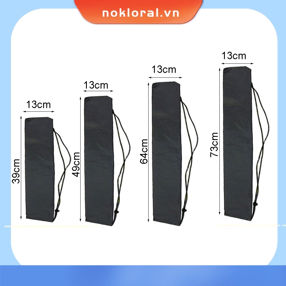 [NKRA] Túi xách có dây rút 39 / 49 / 64 / 73cm cho Mic Light Tripod Stand Umbrella