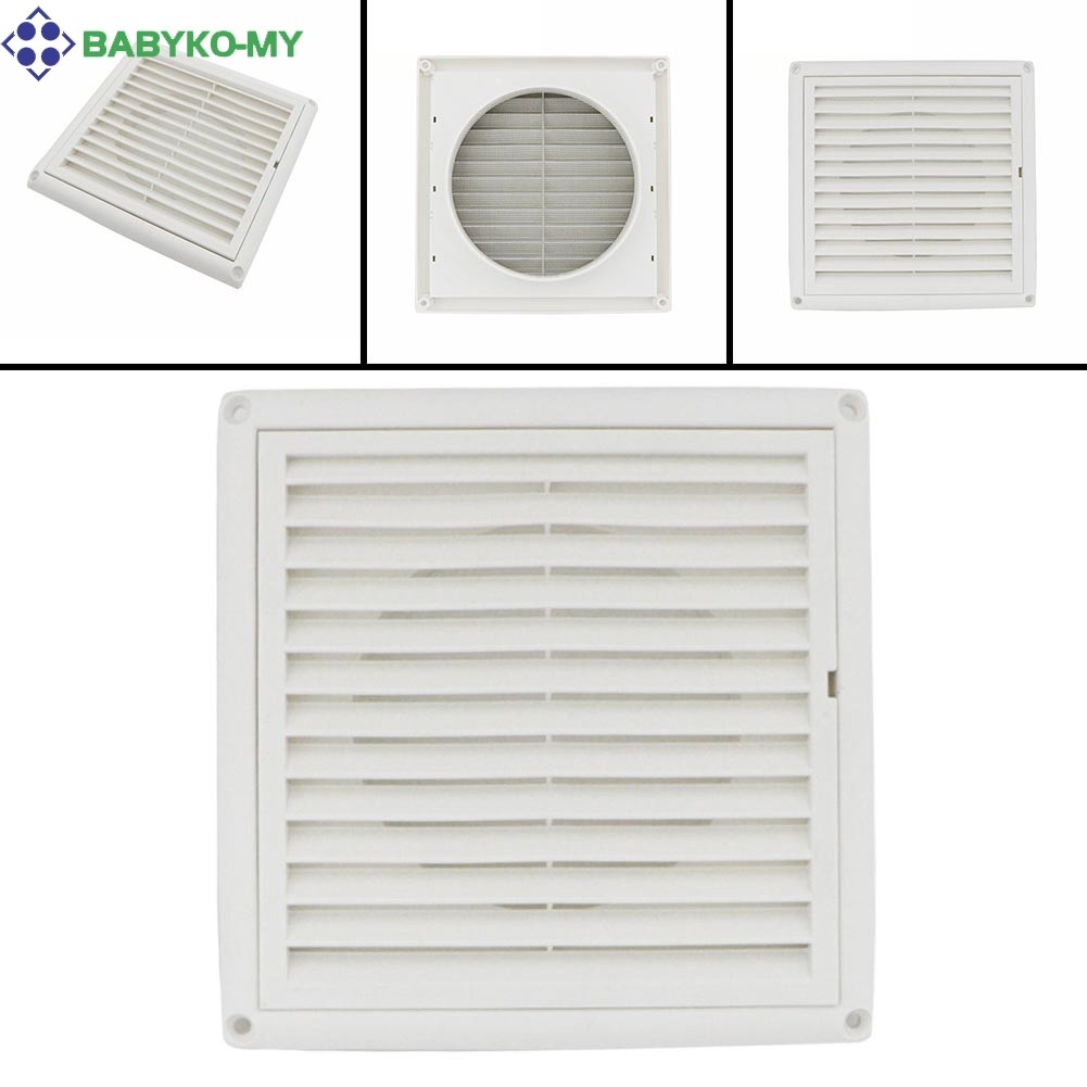 [babyko] Đai Nhựa Chống Muỗi Ổ Cắm Lưới Chống Lão Hóa Louver Hút Hút Lỗ Thông Hơi