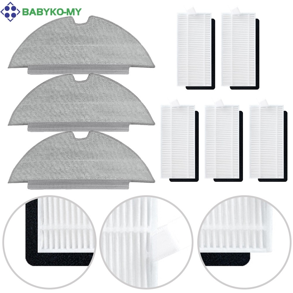 < babyko > dành cho Bộ thay thế RoboVac, L35 cho Hybrid / L35 cho Hybrid + / LR30 Hybird + Phụ kiện