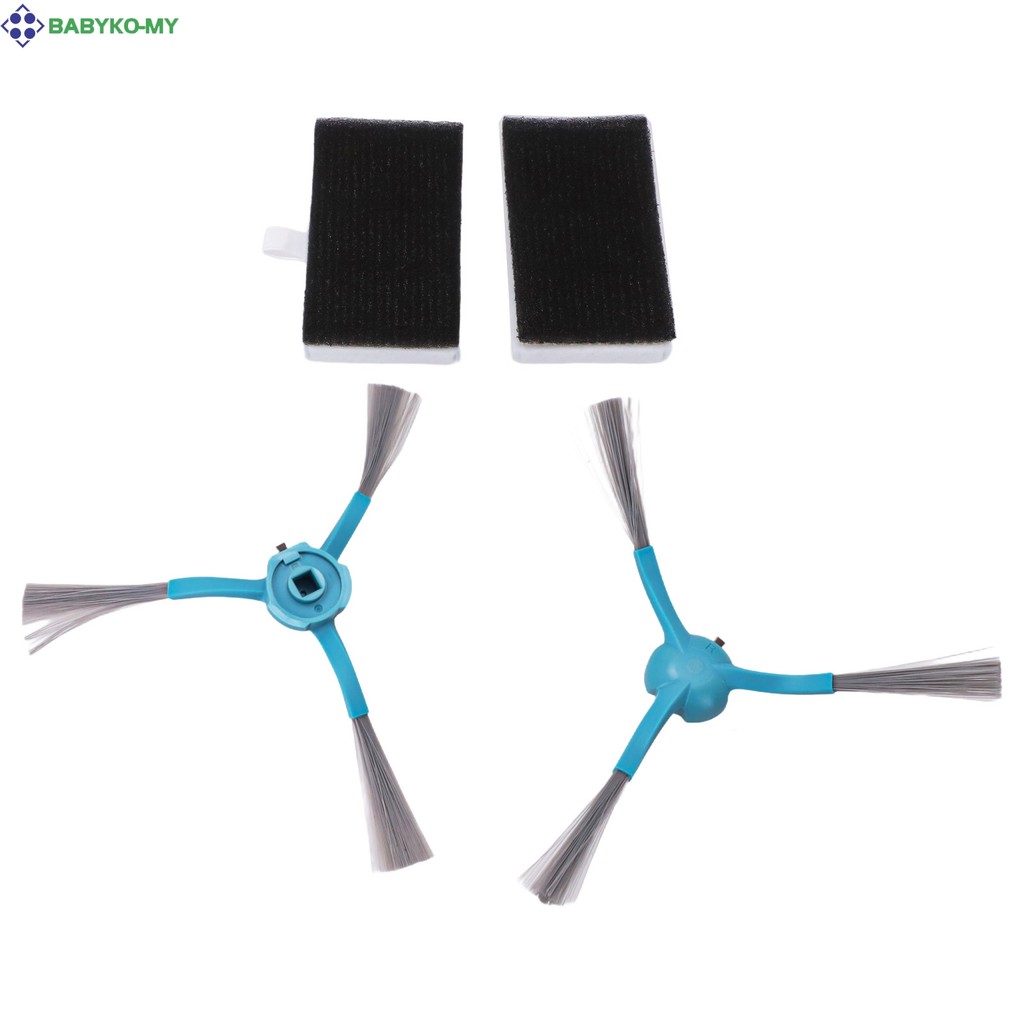 < babyko > Bộ lọc bàn chải bên cho Cecotec cho Conga 9590 / AI Spin 10090 AI Vacuum