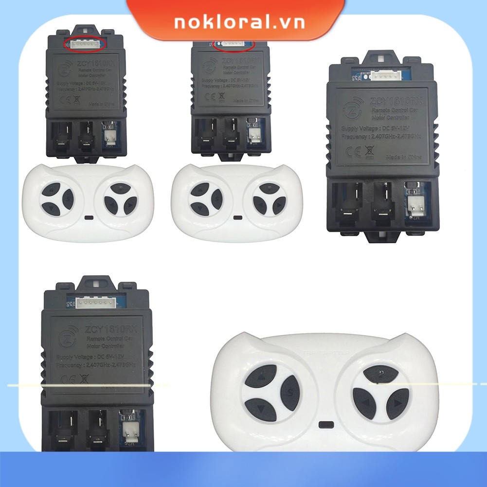 [NKRA] Hộp Điều Khiển JR1810RX 6-12V Dành Cho Trẻ Em Xe Điện ZCY1810RX Thu 5 pin 7pin