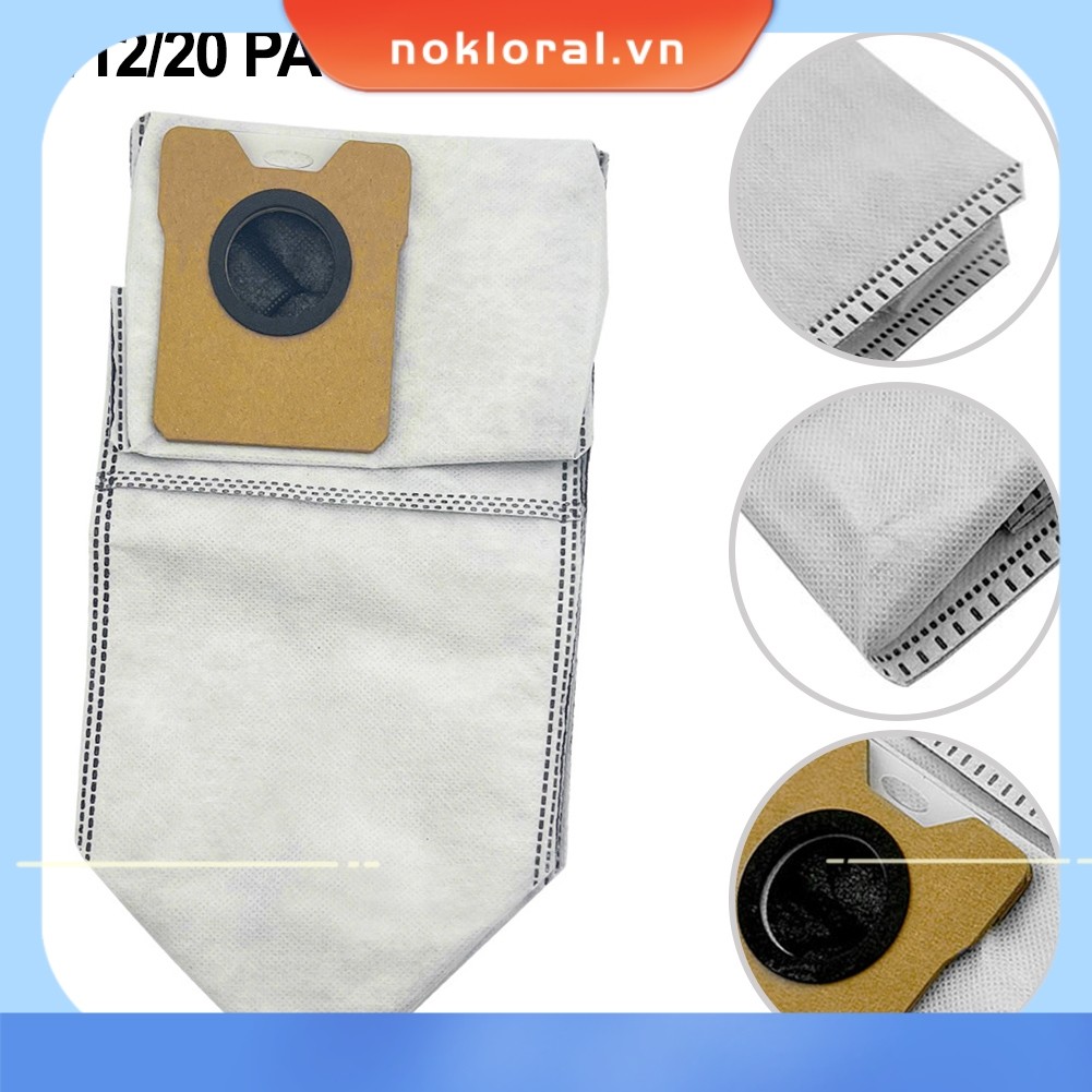 [NKRA] Túi đựng bụi dung tích lớn 3,3L dành cho máy hút bụi Omni eufy C10 / C20