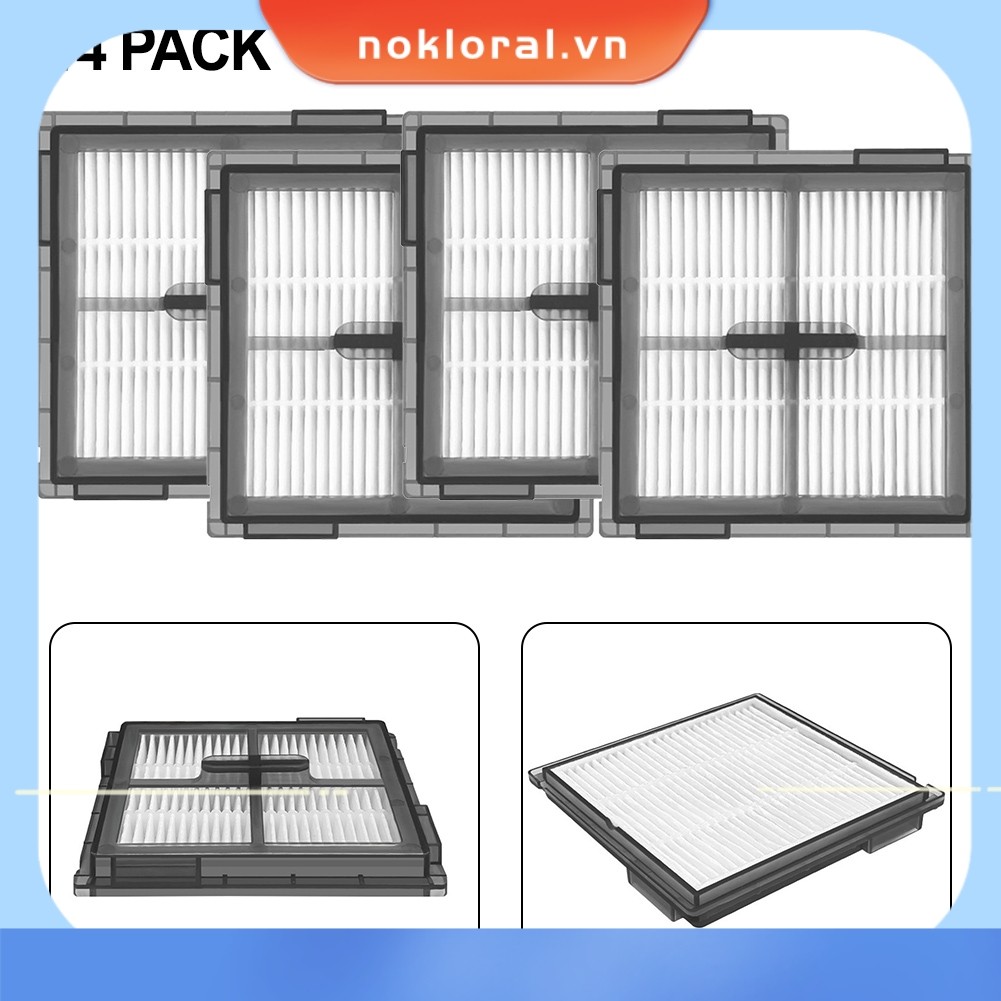 [NKRA] Tệp đính kèm HEPA cho Roborock Q10 S5 / Q10 S5 + / Q10 VF / Q10 VF + / Q10V / Q10V +