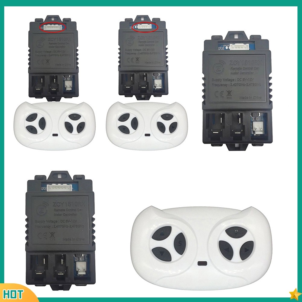 [RX0] Hộp Điều Khiển JR1810RX 6-12V Cho Xe Điện ZCY1810RX Thu 5 pin 7pin