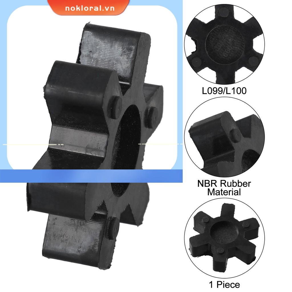 [NKRA] Chèn cao su L099 / L100 Phù hợp với LO99 & L-100 cho khớp nối Lovejoy L-Jaw