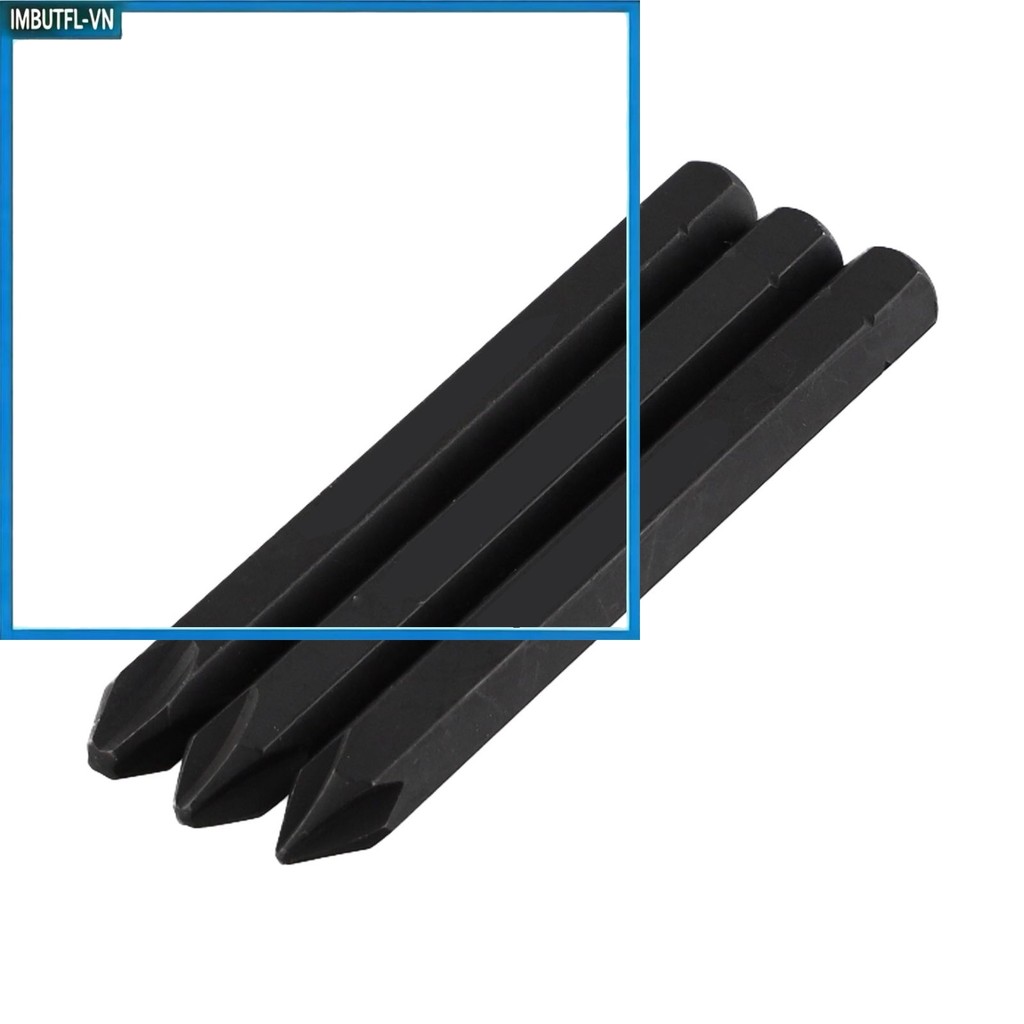 [1.14] 3 Bộ tuốc nơ vít điện chéo 80mm PH1 PH2 PH3