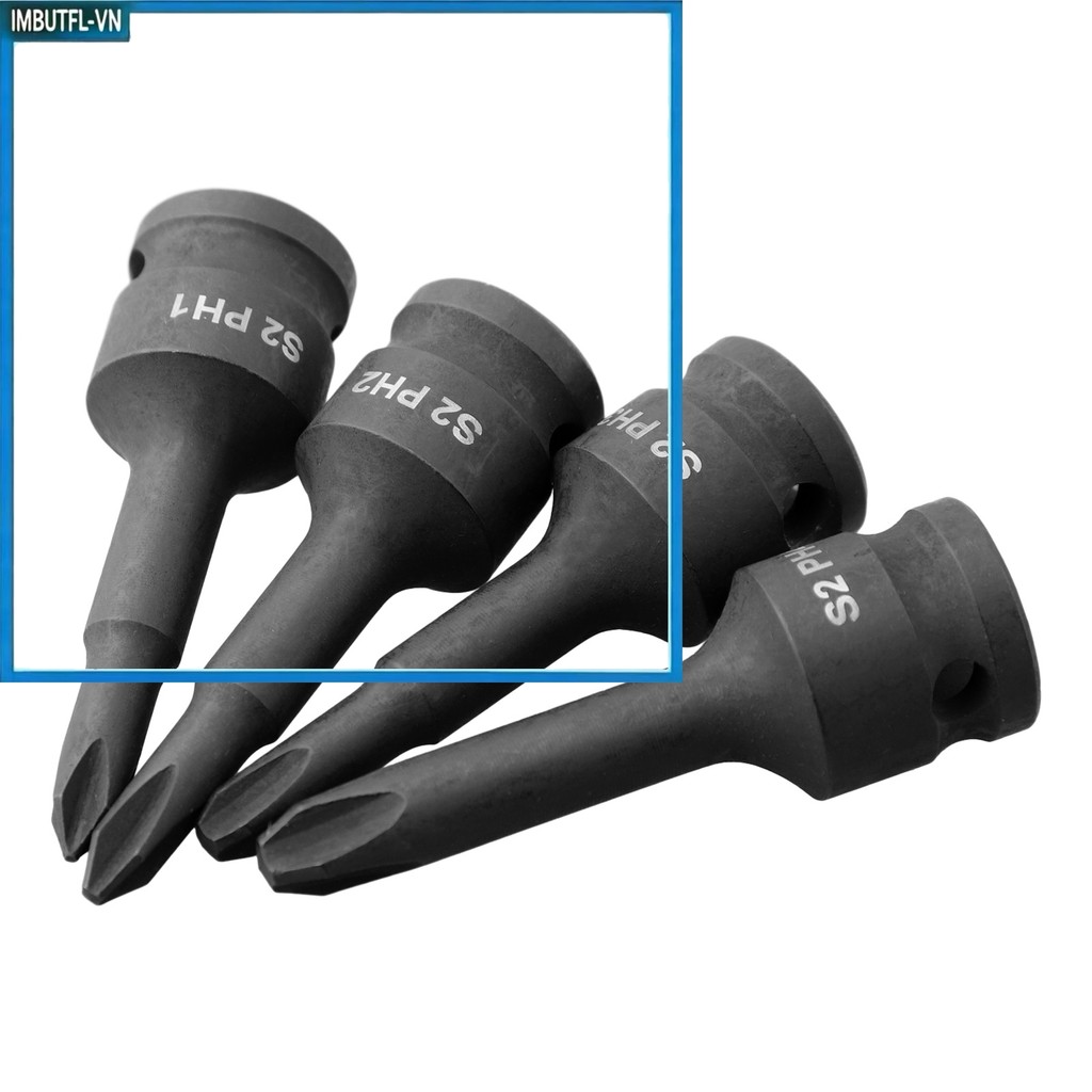 [1.14] Đầu chuyển đổi ổ cắm tuốc nơ vít Corss 3 / 8 inch PH1 PH2 PH3 PH4