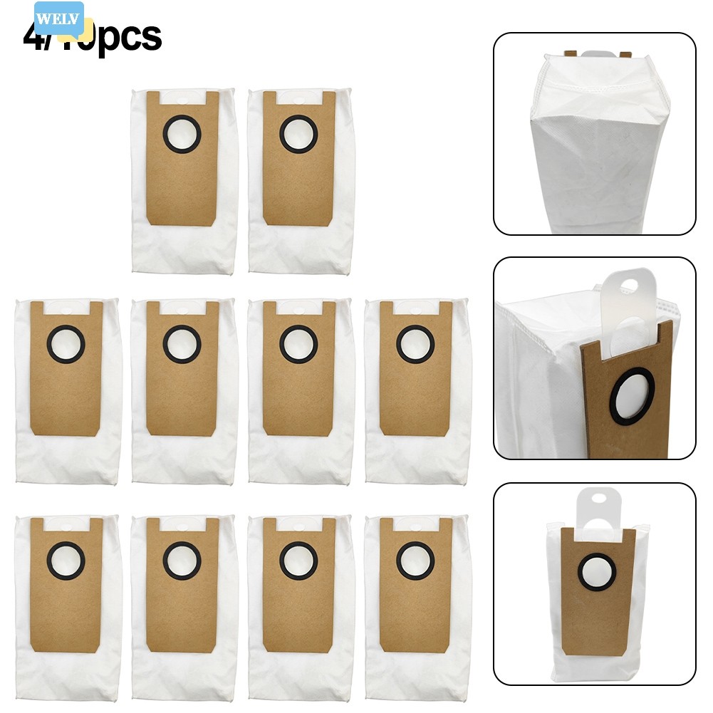 < Welv > Túi đựng bụi cho máy hút bụi Robot Uwant U200 / U200 Pro Túi đựng bụi❀