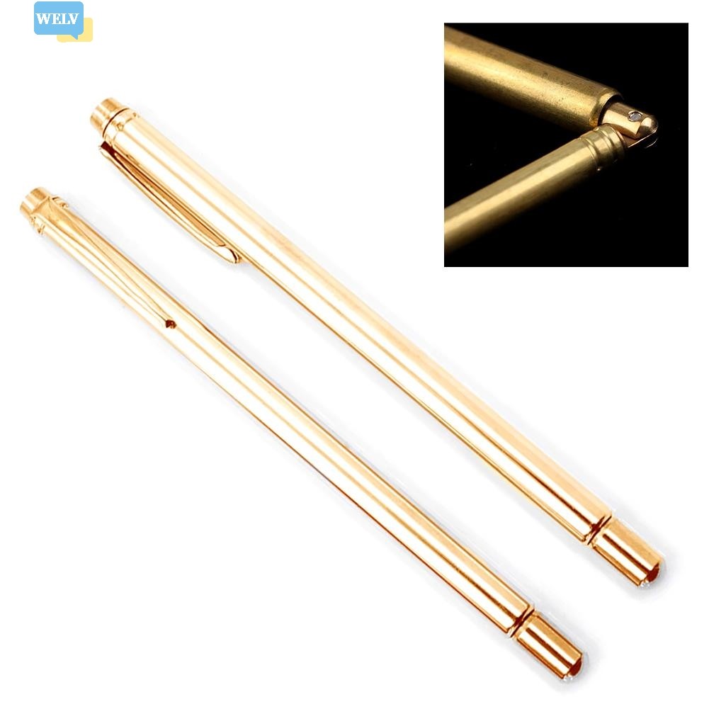 < Welv > Thanh dò kim loại bằng đồng nguyên chất 99,9% Thanh tìm kiếm rồng Dụng cụ tìm kiếm Thanh th