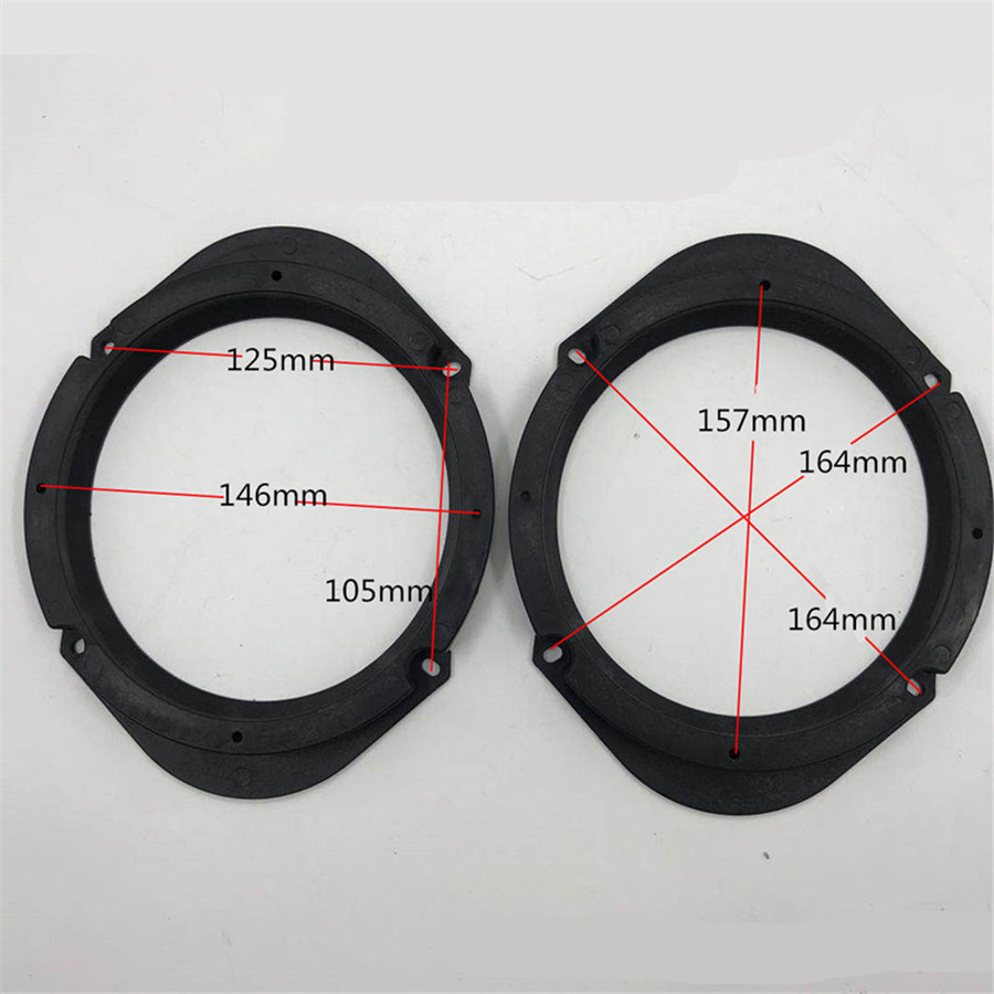 Miếng đệm loa ô tô 2x 5x7 "đến 6,5 Inch cho Mazda Ford