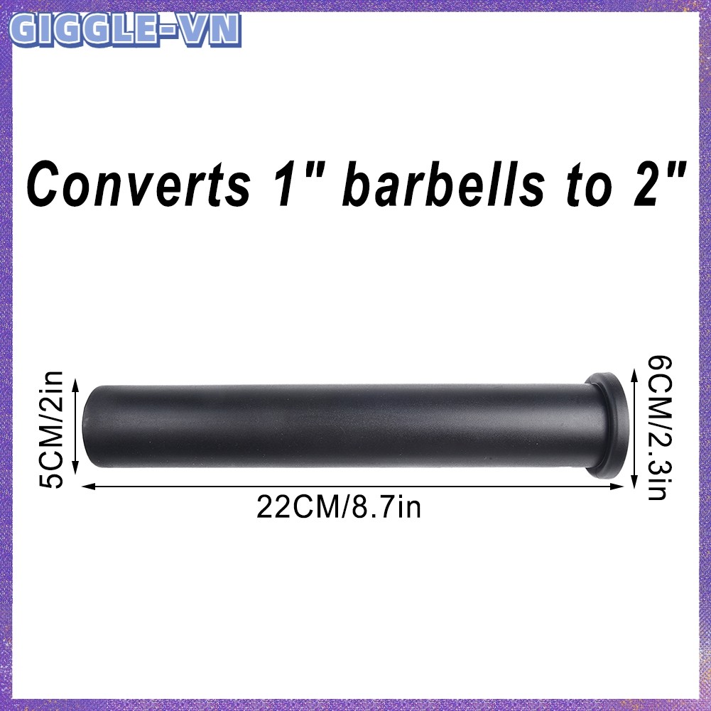 Bộ 2 Adapter Tạ Barbell Chuyển Đổi Từ 1inch Sang 2inch