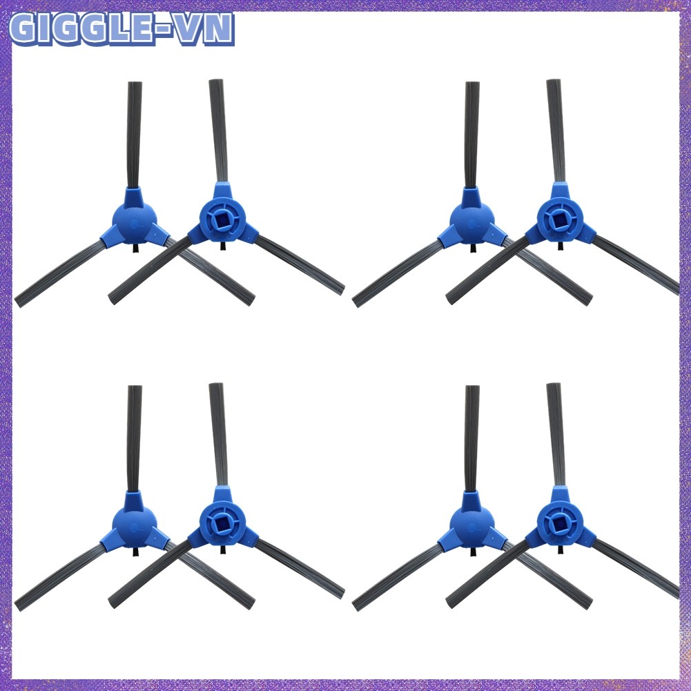 [GIGGLE] 8 Bàn Chải Bên Cho Kyvol Cybovac E20 E30 E31 Robot Hút Bụi Phần