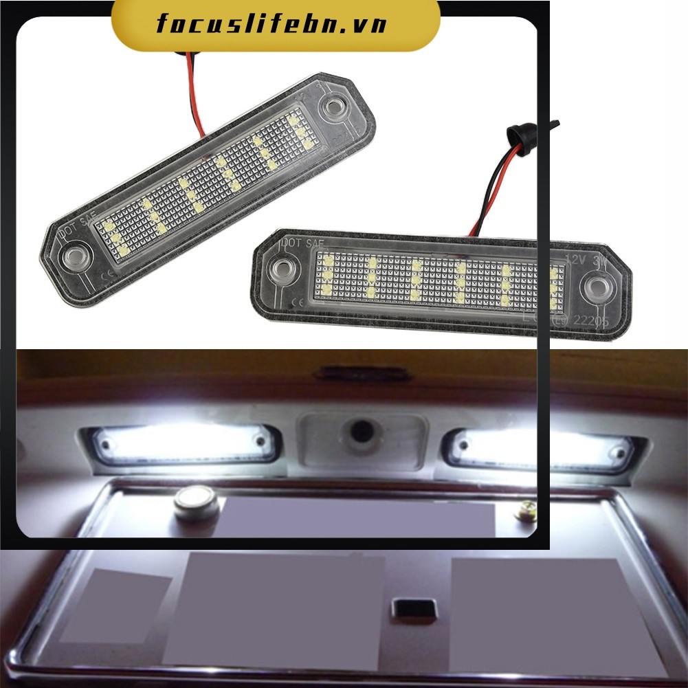 [FOCUSLIFE] Đèn LED biển số trắng cho Honda Civic EJ EK EM EK9 EK4 Del Sol 92-00