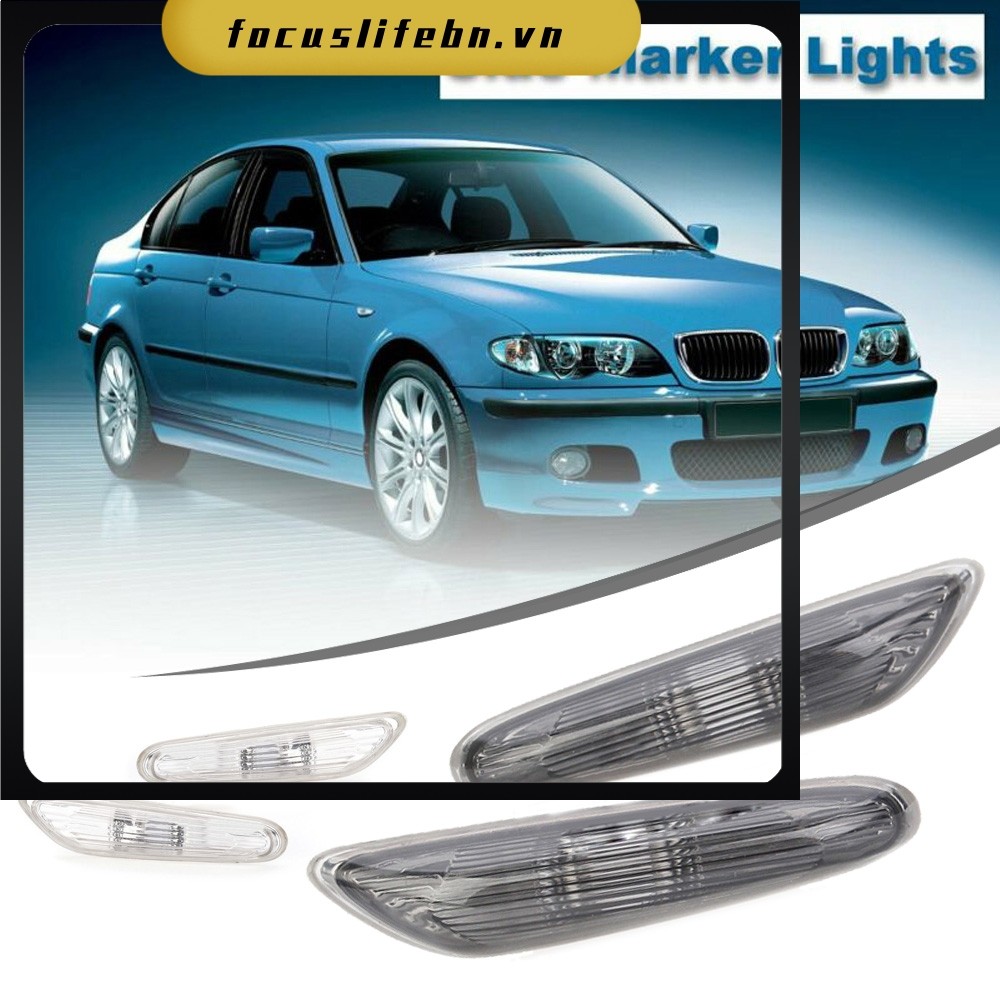 [FOCUSLIFE] Cặp Đèn Báo Rẽ Đèn Đánh Dấu Bên Cho Xe BMW E46 E60 E61 E83