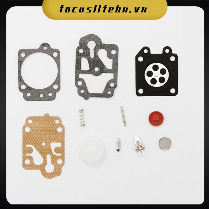 [FOCUSLIFE] Bộ sửa chữa bộ chế hòa khí cho tông đơ Trung Quốc CG260 CG330 CG430 CG520 GX35 43CC 52CC