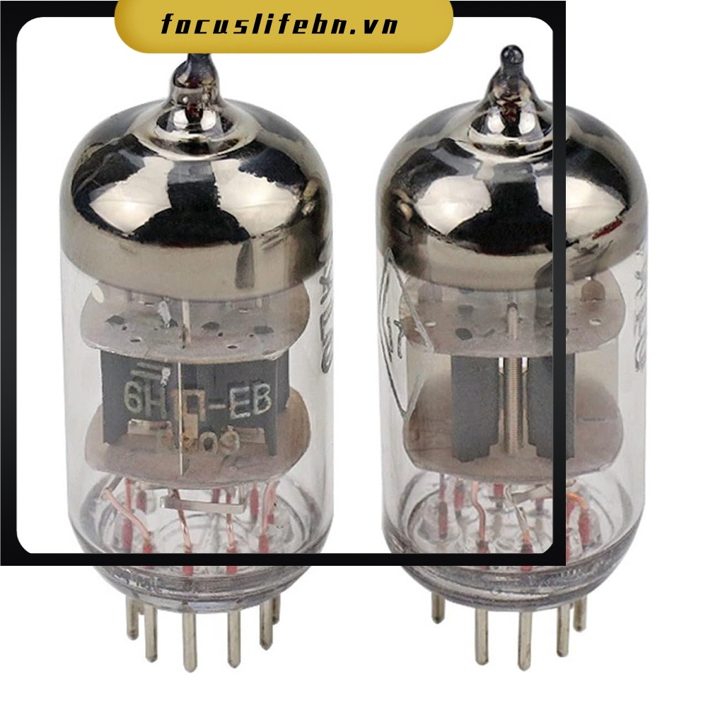[FOCUSLIFE] 2 chiếc 6H1n-EB Ống Loa nâng cao Thay thế Bass 6N1 ECC85 6AQ8 Ống chân không