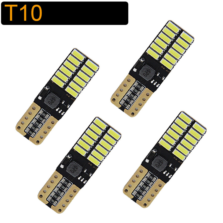 Đèn LED nội thất T10 Canbus 6000K 10 CÁI