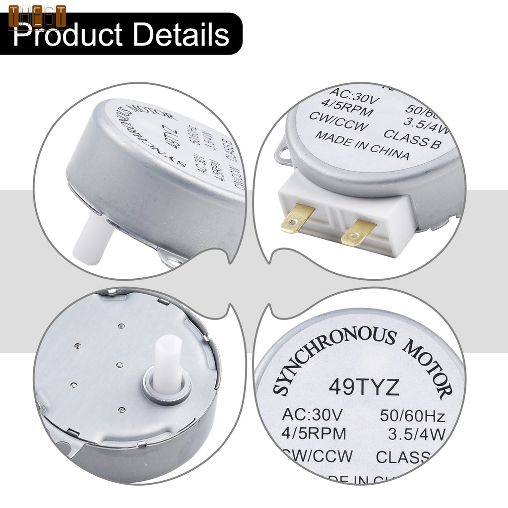 [Còn hàng] Dành cho động cơ bàn xoay lò vi sóng Panasonic TYJ508A7 TYJ50-8A7❀