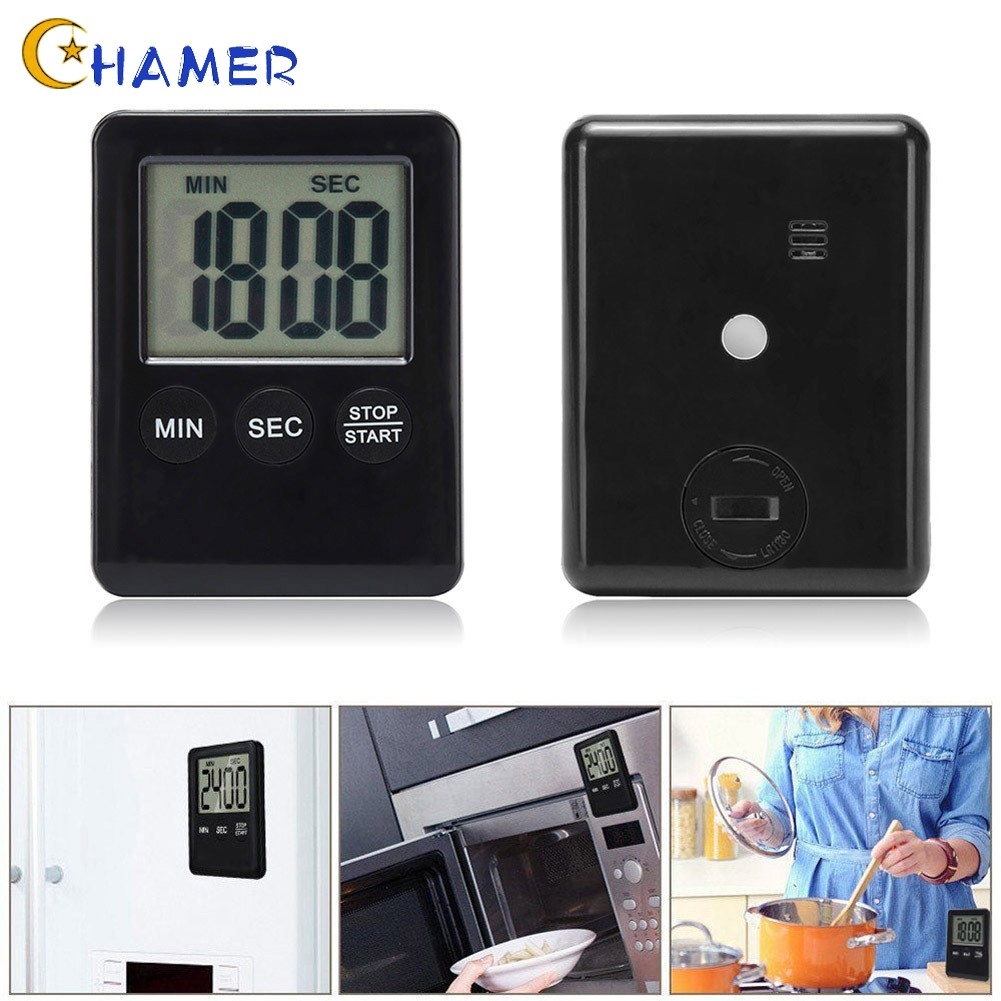 [Có hàng] Máy hẹn giờ trứng LCD kỹ thuật số Hẹn giờ nhà bếp Đồng hồ bấm giờ Đồng hồ bấm giờ Đồng hồ 