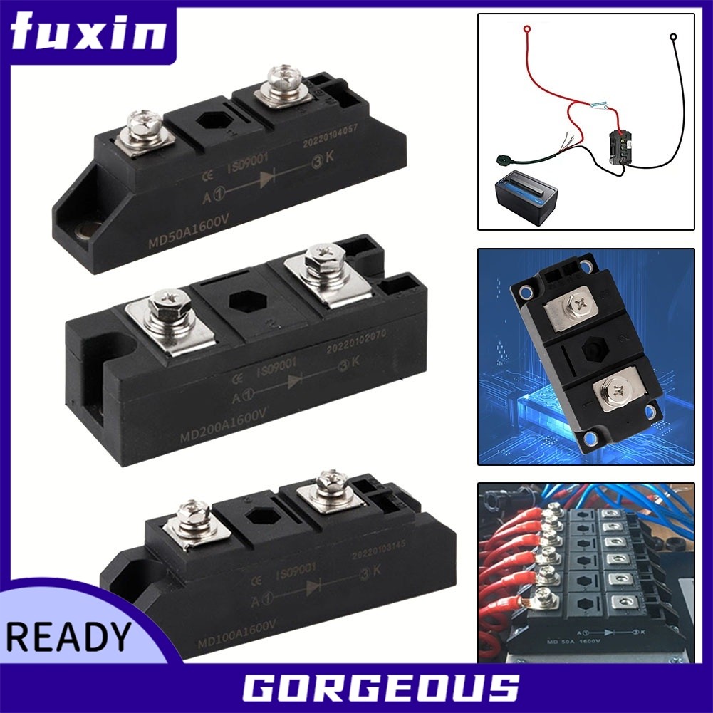[FUXIN] Diode sạc chống đảo ngược MD50A / MD100A / MD200A1600V Mô-đun điốt chống đảo ngược