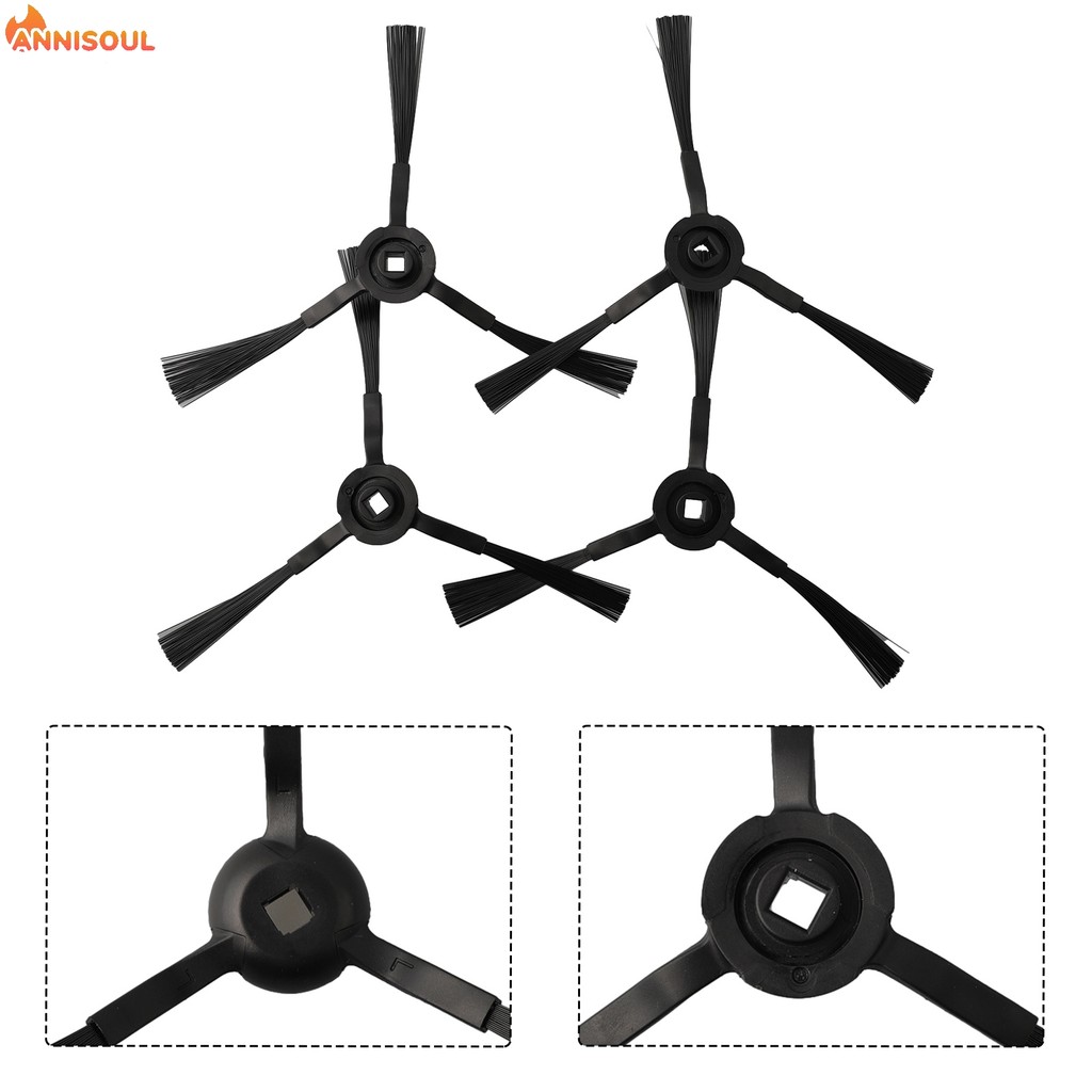 [NISO] 4 Bàn Chải Bên Dành Cho RoboVac L35 Cho Hybrid / L35 Cho Hybrid + / LR30 Hybird +