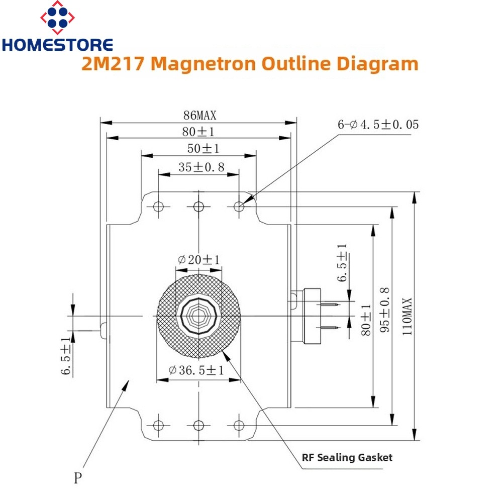 [homestore] Thay thế 2M217J Magnetron cho lò vi sóng MIDEA Làm nóng điện áp cao