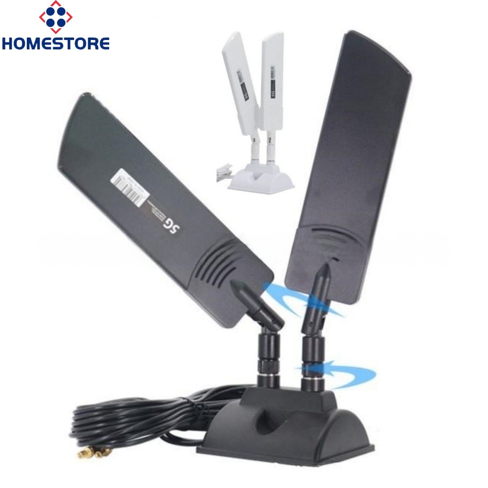 [homestore] 5G CHO Bộ định tuyến CPE Pro Ăng-ten kép 42dbi 5G Bộ tăng cường tín hiệu băng tần kép bê