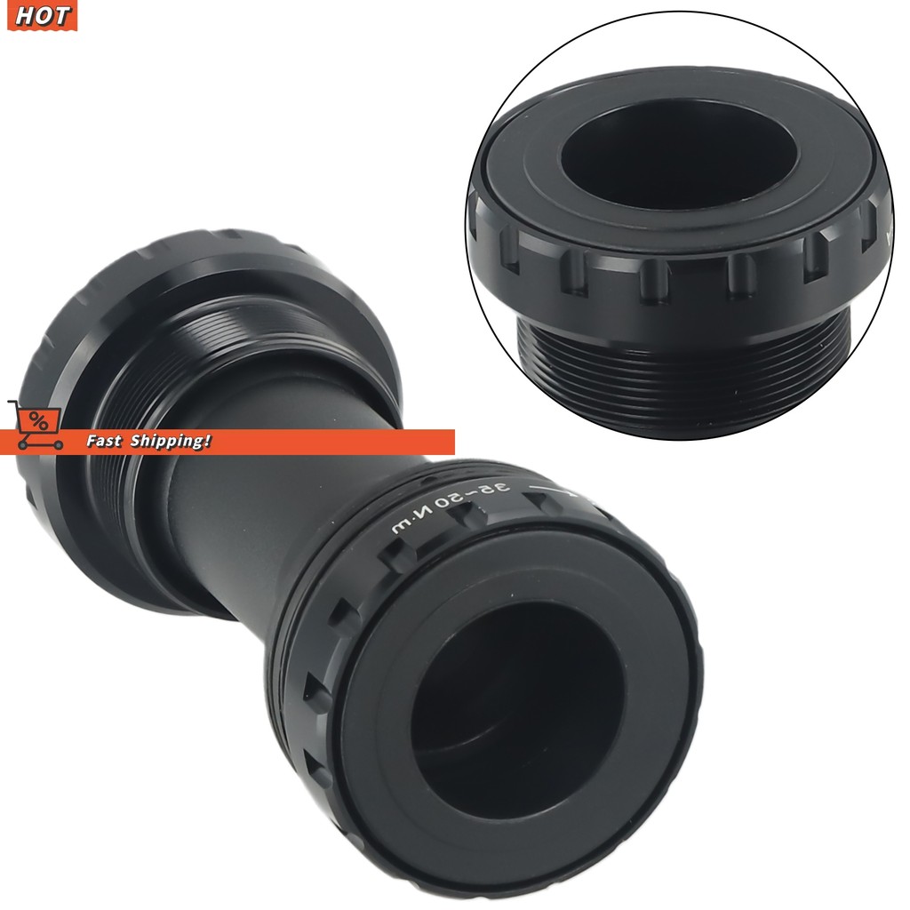 [PZYK] for BSA 24mm Bottom bracket Aluminum Mountain Bike 68 73mm Bearing Bicycle BB