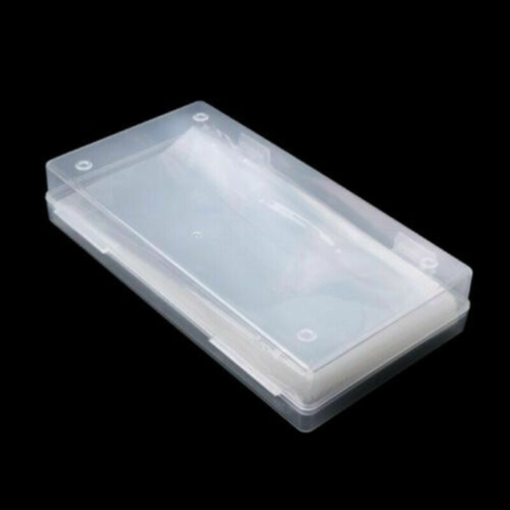 [UGPE] 100x Clear Case Paper Money Currency W/ Box Plastic Storage Pocket Sleeves Kit