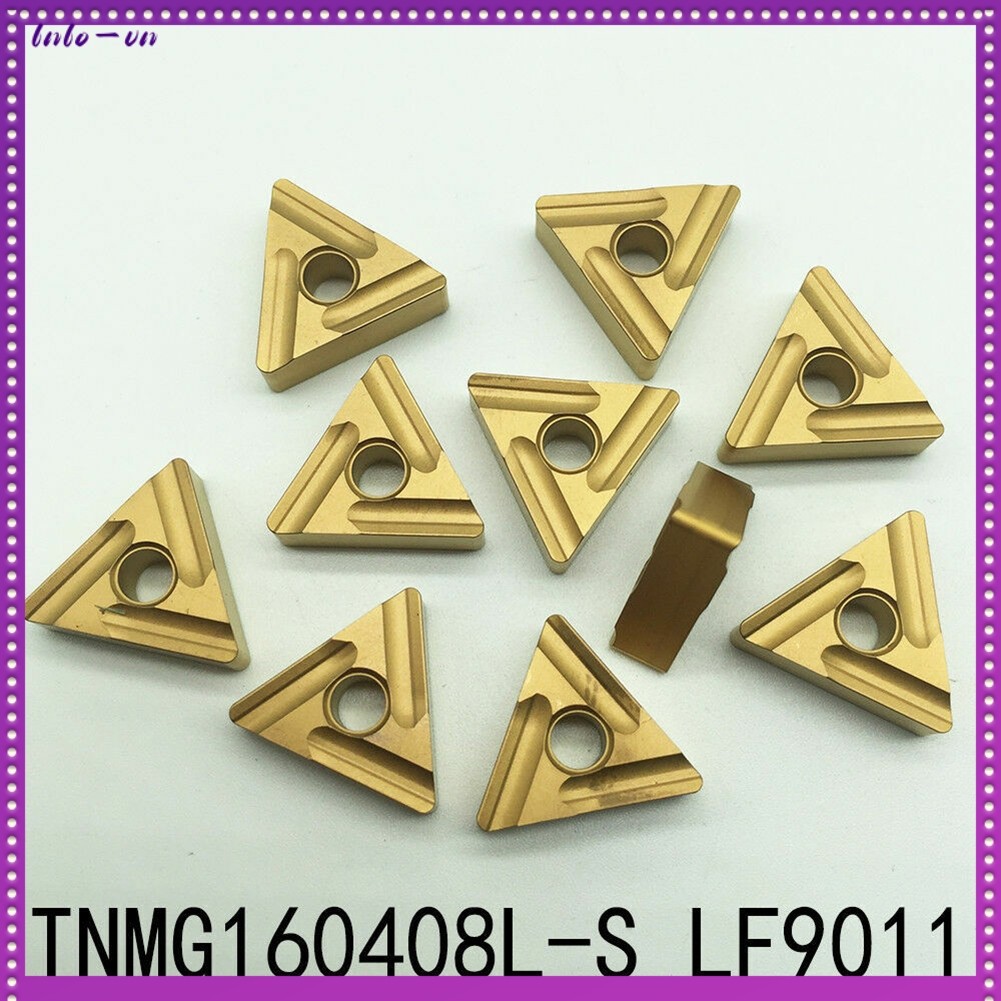 [vn] 10 chiếc TNMG160408L-S TNMG332 L-S Dụng cụ tiện CNC xoay cacbua MTJNL