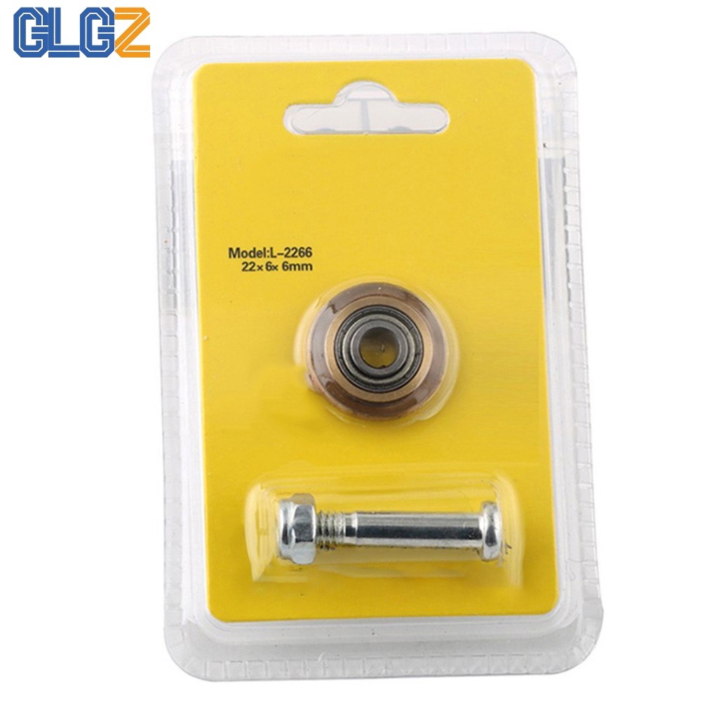 [GLGZ] Bánh xe cắt gạch vòng bi quay bằng cacbua xi măng 22mm