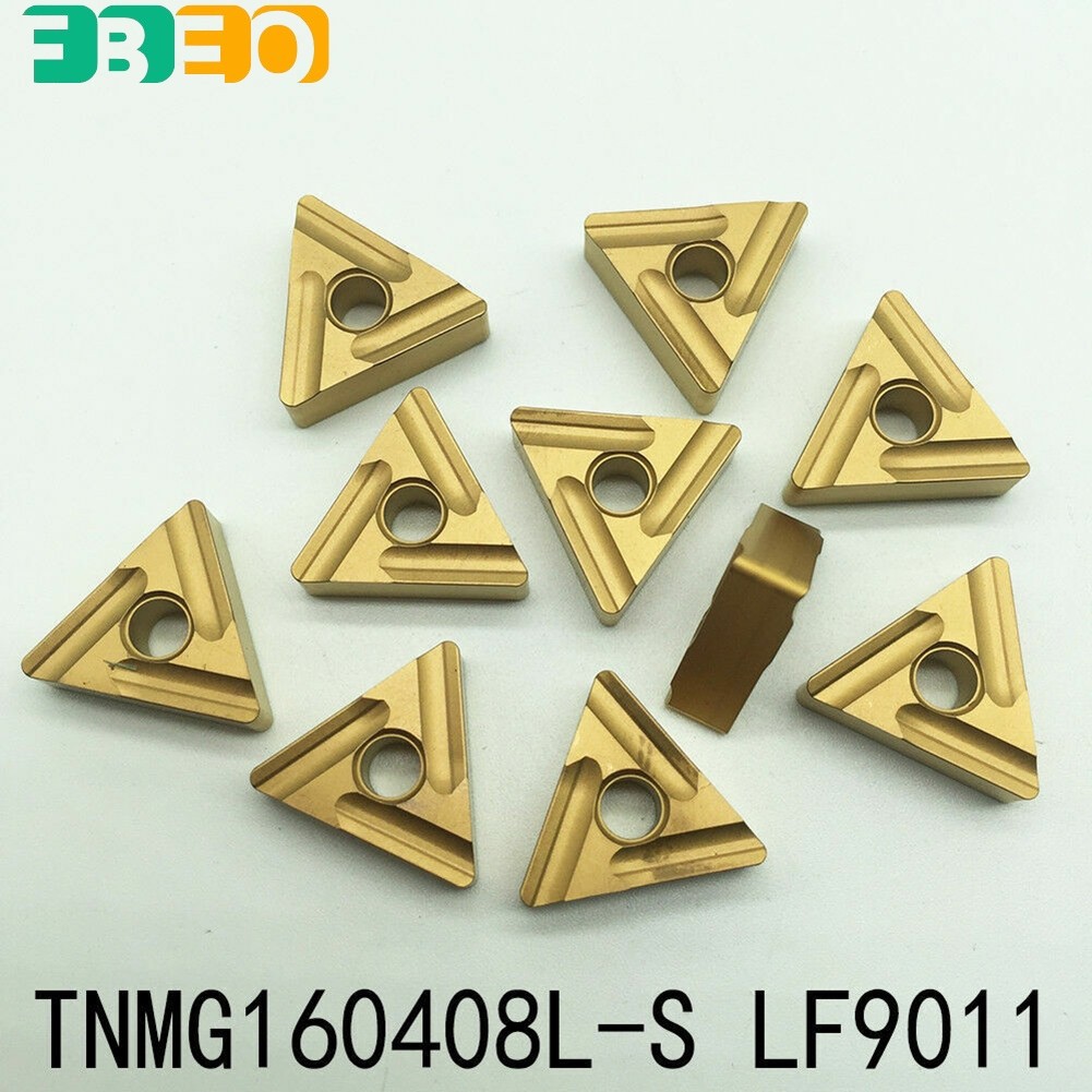 [FEBO] 10 chiếc TNMG160408L-S TNMG332 L-S Dụng cụ tiện CNC xoay cacbua MTJNL