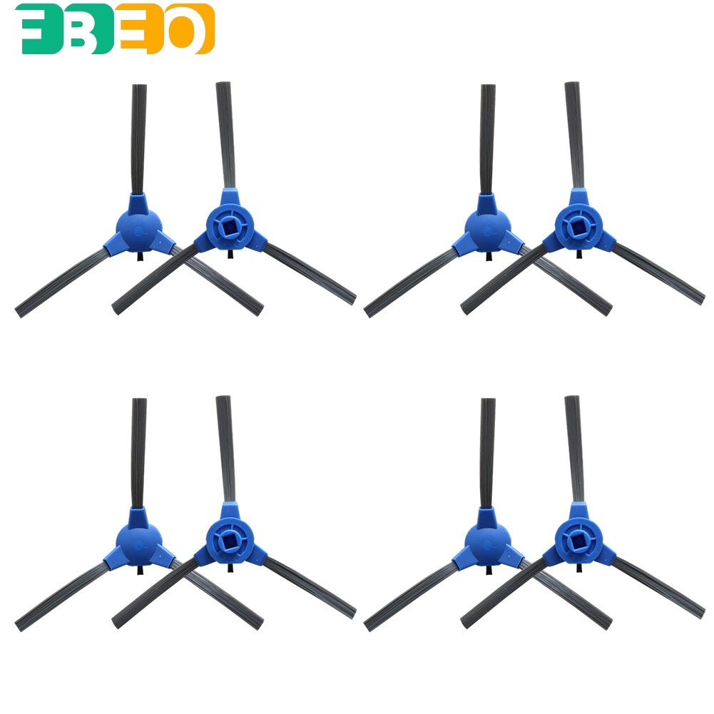 [FEBO] 8 Bàn Chải Bên Cho Kyvol Cybovac E20 E30 E31 Robot Hút Bụi Phần