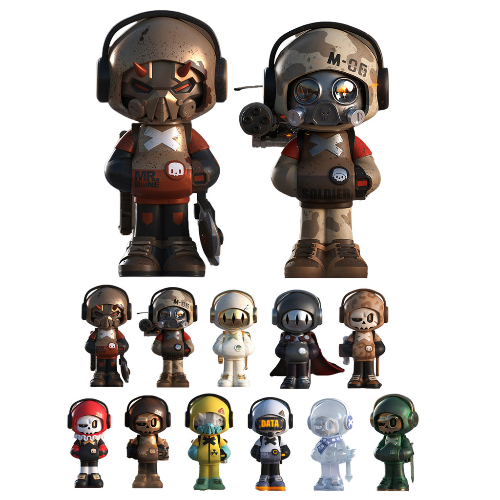 HIPLAY MR.BONE Mini 2 Thế Hệ Dòng Du Lịch Lần Bộ Hộp Mù Hình