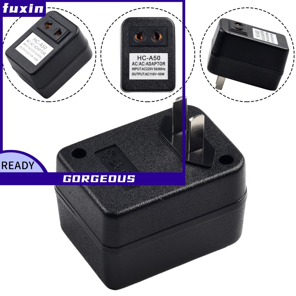 [FUXIN] Bộ chuyển đổi du lịch biến áp bước xuống 50W AC 220V sang 110V / 110V sang 220V