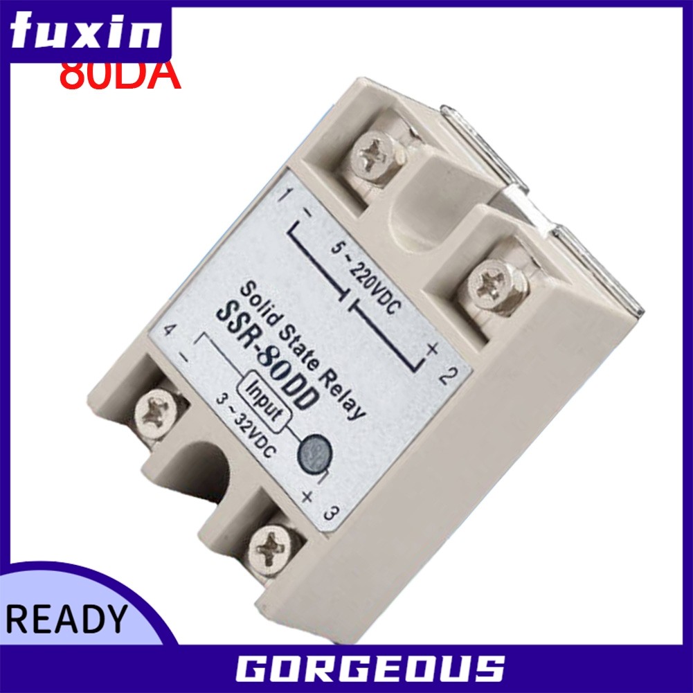 [FUXIN] Rơle trạng thái rắn một pha chất lượng SSR-10-100DA có điều khiển DC AC