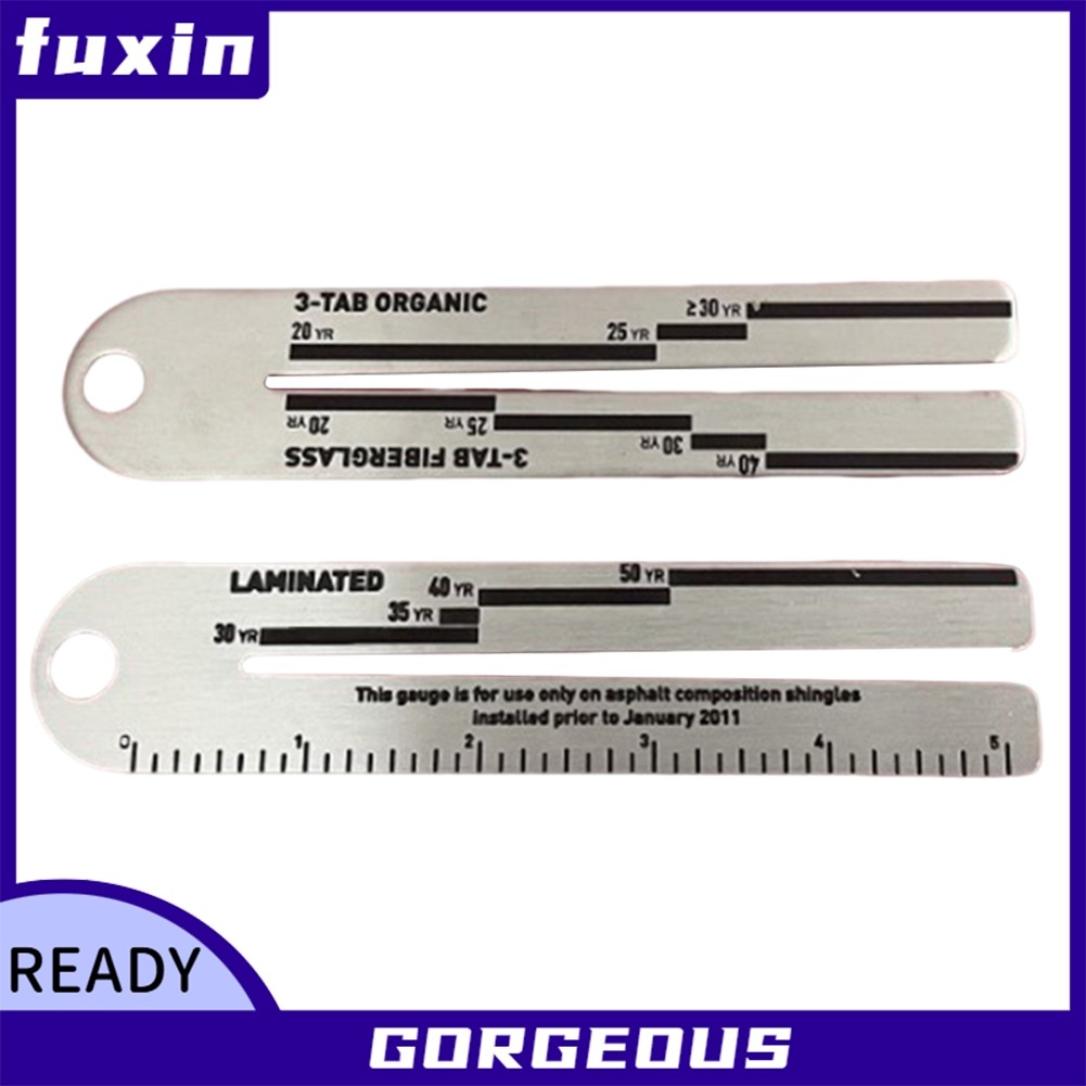 [FUXIN] 2 miếng Shingle Gauge 5 "Roof Shingle Engineering Roof Gauge Tool