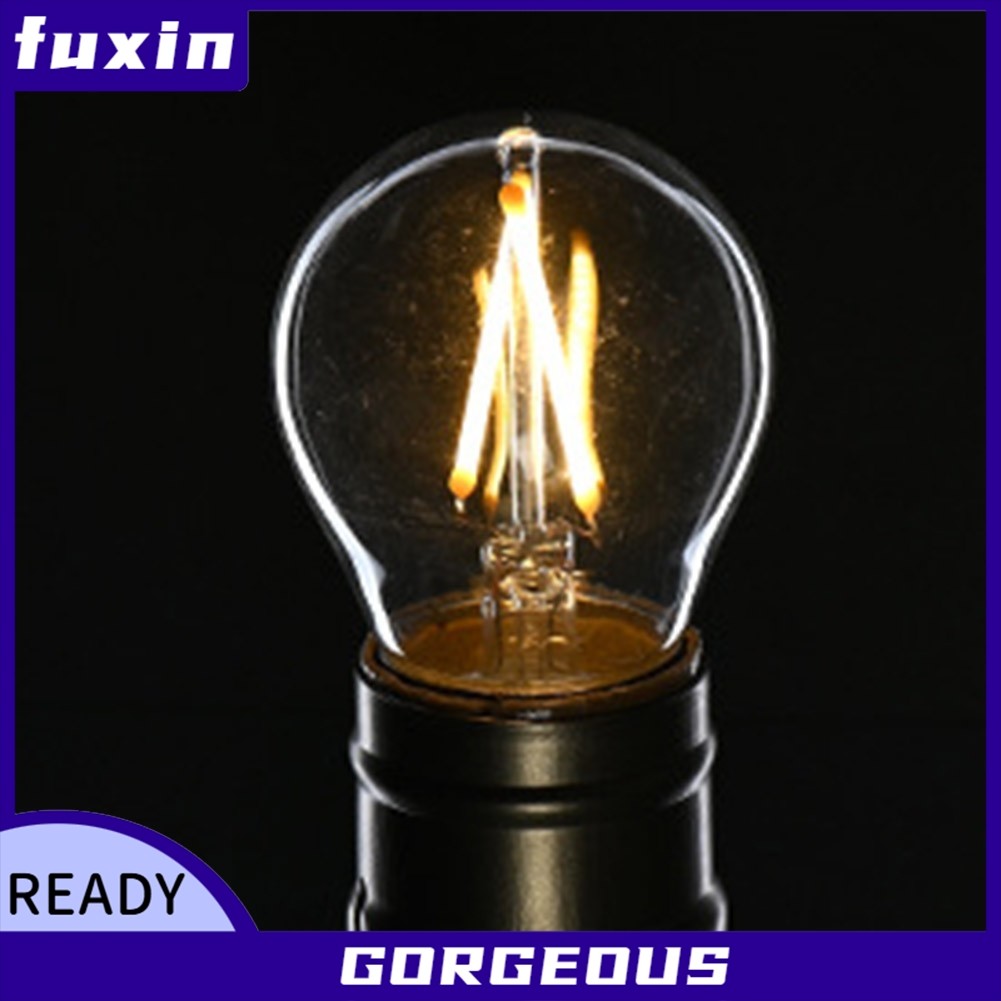 [FUXIN] G45 E27 2700K trong suốt bóng đèn led trong suốt ánh sáng trắng ấm áp hoài cổ retro