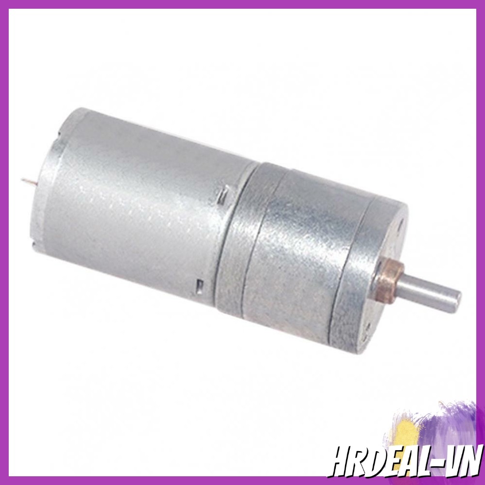 [HRDEAL] Động cơ bánh răng JGA25-370 Động cơ DC Động cơ bánh răng điện Mô-men xoắn cao