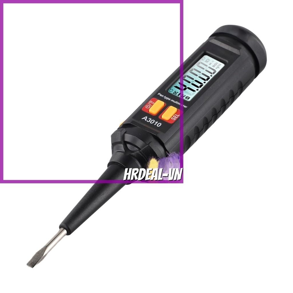 [HRDEAL] Đồng hồ vạn năng bút đa chức năng A3010 kỹ thuật số cao- để kiểm tra điện áp bút thử