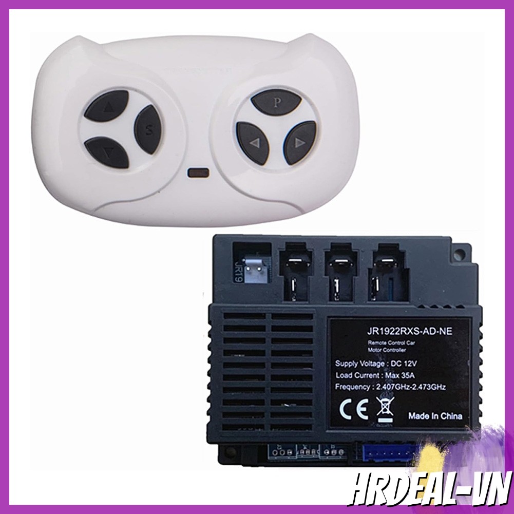 [HRDEAL] JR1922RXS-AD-NE 12V Xe đồ chơi điện trẻ em 2.4G điều khiển từ xa