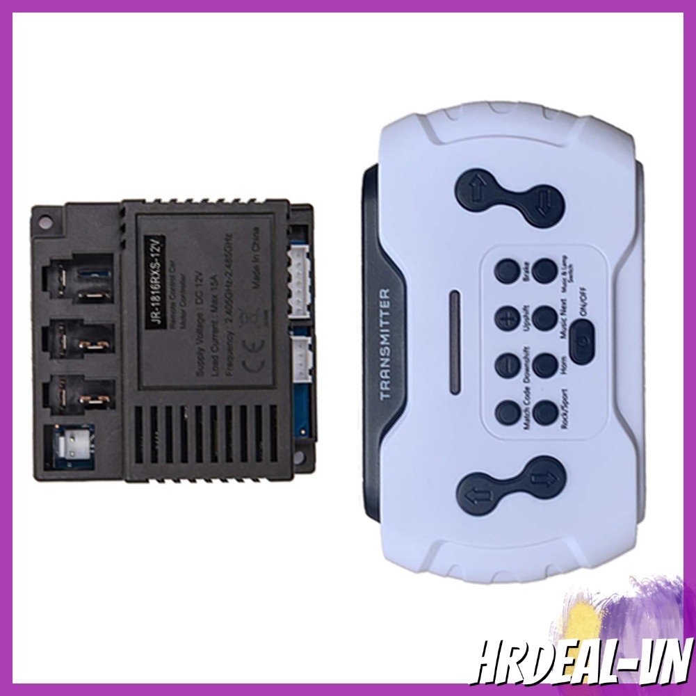[HRDEAL] Bộ điều khiển thu điều khiển từ xa xe điện trẻ em JR-1816RXS-12V