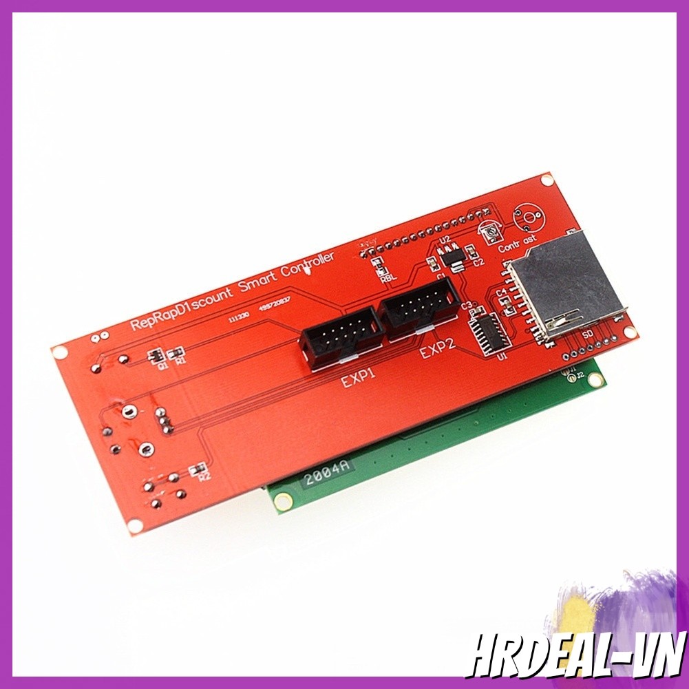 [HRDEAL] Dành cho phụ kiện máy in 3D Reprap Ramps 1.4 / 1.5 2004 Màn hình điều khiển thông minh LCD